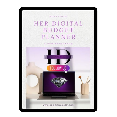 24-25 Her Digital Budget Planner