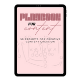 Playbook For Content: 50 Content Prompts ( With Resell Rights)